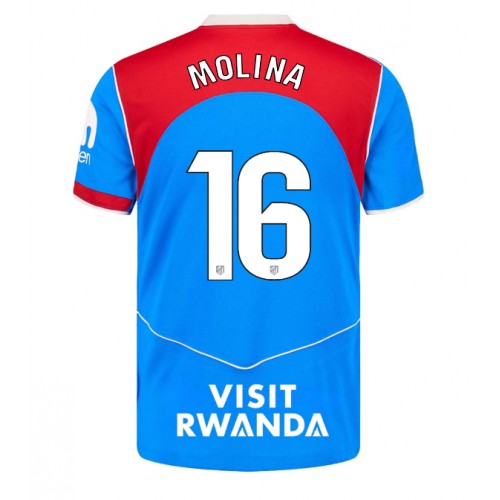 Stroje piłkarskie Atletico Madrid Nahuel Molina #16 Koszulka Trzeciej 2025-26 Krótki Rękaw
